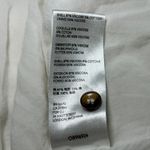 Maeve  Anthropologie Dress XS White Textured Button Down Midi‎ Shirt Dress Photo 7