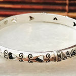 Brighton Shot Thru The Heart Bangle Bracelet Photo 0