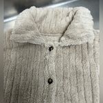 SheIn  Curve Ivory Button Up Jacket - Size XL - NWT Photo 2