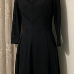 LC Lauren Conrad Black Overlay Dress Photo 0