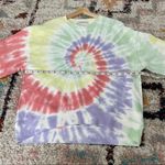 Daydreamer  pastel colored tie dye Crewneck sweatshirt Photo 4