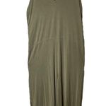 Zyia Bloemendall Olive Green Wide Leg Slouchy Jumpsuit *No Belt* Photo 0