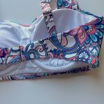 Raisin's NWT Jamaica Underwire Bra Bikini Top Paisley Floral Plus Size 18W NEW Photo 9