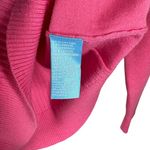 J. McLaughlin  Pink Ribbed Crew Neck Sweater Size XS Cotton Modal Blend Photo 6