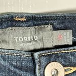 Torrid A-line Jean Shorts with Raw Hem in “Sipping Tea” Photo 4