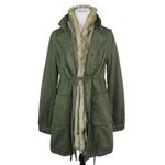Free People WE THE FREE /  - Faux Fur Trimmed Utility Parka Jacket Size Large Photo 2