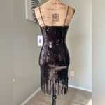 JustFab Sequin Fringe Dress Photo 3