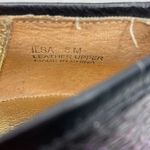 Sam Edelman Snakeskin Leather Ballerina Flats Size 8M Photo 3