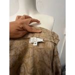 Alberto Makali safari shacket 10 Ruffle Avante Garde artsy groovy wool blend Photo 3