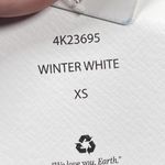 Pink Rose Off Shoulder Crop Womens XS Top Long Sleeve Off White Stretch NWT Photo 3