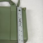 None Sage Green PU Leather Crossbody Purse Tote Bag with Adjustable Strap Photo 6