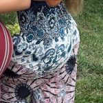 Patterned Flowy Hippie Pants Multiple Photo 0