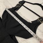 We Wore What Revolve Cut Out Overall in Black Size 6 NWT Photo 6