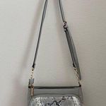 Dune London  grey snakeskin purse Photo 0