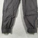 Levi's  Pants Womens L‎ Black Jogger Drawstring Elastic Waist Zipper Cuffs Casual Photo 1