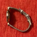 Anne Klein Womans gold tone quartz movement vegan leather band wrist watch! Photo 6