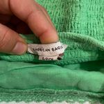 American Eagle  Green Floral Lace Bralette Crop Top Women’s Size S Photo 2