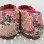 Juicy Couture  shoes size 6 leather snakeskin print ballet flats shoes slip on Photo 5