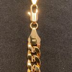 Gold Chain Cuban Link Necklace 24in 10mm Photo 2