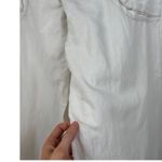 Free People  Womens 6 White Drawstring Hem Crop Pants‎ Utility Pockets Slouchy Photo 7