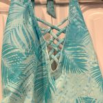 Pink Blush Blue Maternity Swim Top Size Small‎ Photo 3