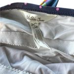 Matilda Jane  Navy One Piece with Pink Dots and Floral Straps Photo 2