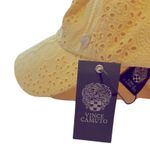 Vince Camuto Yellow Eyelet Baseball Cap Photo 5