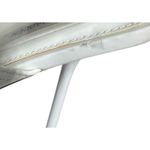 Steve Madden  Joyous Y2K White Double Buckle High Heel Stiletto Sandals Size 7.5 Photo 5