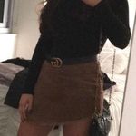 Cotton Candy LA Brown Corduroy Skort Photo 1