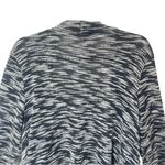 Carol Rose VTG  Lightweight Navy Blue Asymmetric Sweater Cardigan, Large Photo 5