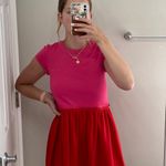Urban Outfitters Colorblock Dress Pink Size XS Photo 1