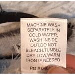 Show Me Your Mumu Show Me Your Mumu Leighanne Sweater Medium Fuzzy Star Knit Gray White Oversized Photo 5