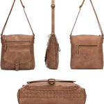 Crossbody Purses for Women - PU Leather Shoulder Handbags Sling Bag Crossboby Bags Medium Multi Pockets… Photo 5