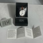 Robert Lee Morris RLM Women's Brown Leather Strap Watch NIB Water Resistant Photo 1