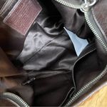 Coach Ashley Sateen Signature C Hobo Crossbody Bag Purse Brown Tan Hippie Photo 5