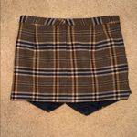 ZARA  Plaid Mini Skirt Photo 2
