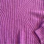 A New Day Size Medium Purple Crewneck Pullover Sweater. Photo 2