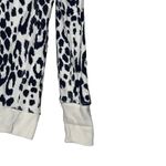 Gap Cotton Pullover Sweatshirt Women Small Leopard Print Long Sleeve Crewneck Photo 2