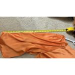 SheIn  Privé Lantern Sleeve Solid Blouse in Orange - Size M Photo 10