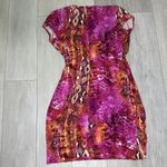 Vintage Cashe Y2K 2000s bodycon wrap dress pink glam sexy Mini dress size medium Photo 1