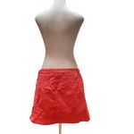 J.Crew  Pink Weathered Chino Classic Twill Zip & Button Front Mini Skirt Size 12 Photo 3