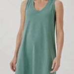 Pact Organic Softspun A-Line TankDress in blue spruce Medium EUC Photo 0