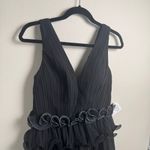 Mac Duggal Ieena for ‎ Size 8  Pleated Tiered Ruffle Cocktail Mini Dress NEW Photo 11