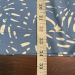 Southern Tide  Women's‎ Dress Blue Palm Print 3/4 Sleeve V-Neck Knit Medium Photo 6