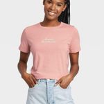 Zoe & Liv Pink Target Graphic Tee  Photo 0