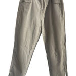 Levi's  Women's Size 12 Cream Tan Summer Denim‎ Classic Capri Jeans Photo 0