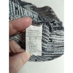 Lipstick Top Woman's‎ Large Patterned Black Gray Lightweight Flowy Y2K Crinkle Photo 7