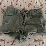 Distress green Jean shorts Size XS Photo 0