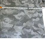Jane and Delancey  Gray Camo Shoulder‎ Cutout Shirt S Military Chic Utility Core Photo 7