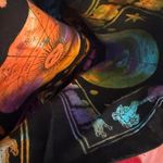 Horoscope Celestial Tote Shopping Bag Black and Multi Color Photo 4